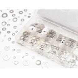 Performance Tool W5216 350pc SAE Lock & Flat Washer Assortment