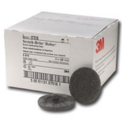 3M 2" Super Fine Scotch-Brite Roloc Surface Conditioning Disc (07516)