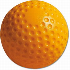 Picture of Macgregor BBDSBALL MacGregor 12 Yellow Dimpled Softball Baseball-Softball Balls