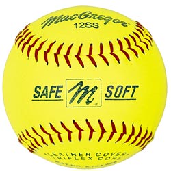 Picture of Macgregor MCSB11SS MacGregor 11in. Safe-Soft Training Sftball Baseball-Softball Balls