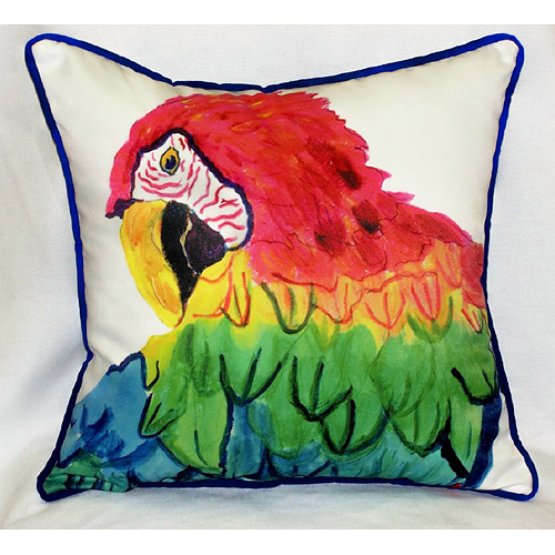 Parrot Head Art Only Pillow 18"x18"