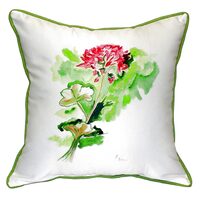 Geranium Small Outdoor-Indoor Pillow 12"x12"