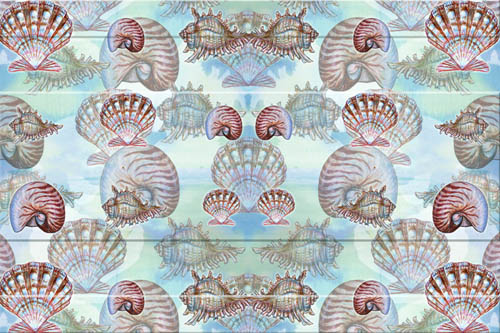 DM094 18" x 26" Shells Doormat