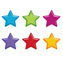 Picture of Trend Enterprises T-10968 Gumdrop Stars Accents Standard Size- Variety Pack