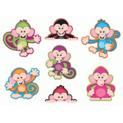 Picture of Trend Enterprises T-10974 Color Monkeys Accents Standard Size- Variety Pack