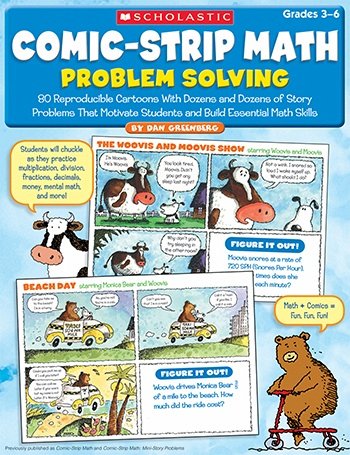 Scholastic Teaching Resources  Comic Strip Math Problem Solving- Gr 3-6