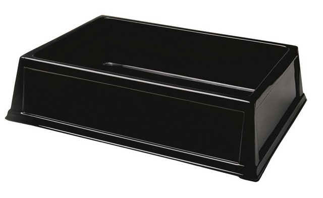Picture of Geneva 296 Fully insulated beverage bin to hold full Size Pan- 6&quot; deep- with Black Sides