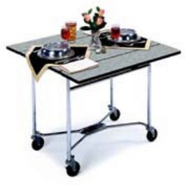 Picture of Geneva 416 36&quot; Square Fold-up Style Room Service Table