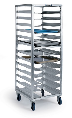 Universal Ledge Roll-in Cooler Rack - Aluminum