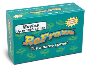Talicor  ReFraze Movie Edition Up To 1985 Game
