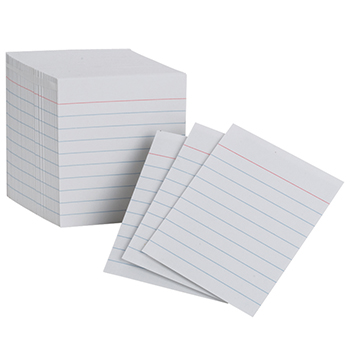 Picture of Esselte Corporation Ess10009 Oxfords Mini Index Cards White Ruled