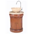 stufurhome GM-2211-23-TR 23 in. Edwina Single Sink Vanity with Travertine Marble Top stufurhome GM-2211-23-TR 23 in. Edwina Single Sink Vanity with Travertine Marble Top