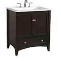 Stufurhome GM-Y01 30.50 in. Expresso Laundry Single Sink Vanity Stufurhome GM-Y01 30.50 in. Expresso Laundry Single Sink Vanity