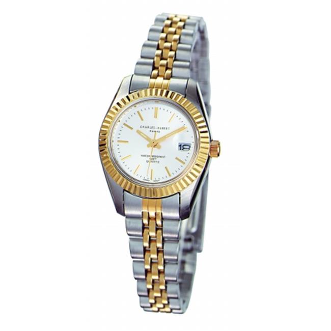Charles-Hubert- Paris Womens Two-Tone Quartz Watch #6445