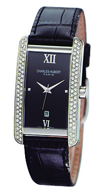 Picture of Charles-Hubert- Paris Mens Crystal Quartz Watch #3669-BB