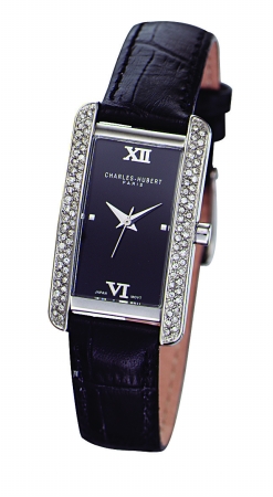 Picture of Charles-Hubert- Paris Womens Crystal Quartz Watch #6669-BB