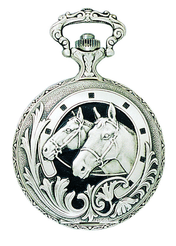 Picture of Charles-Hubert- Paris Brass Quartz Hunter Case Pocket Watch #3530