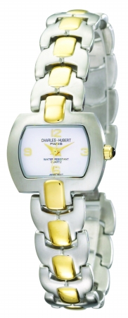 Picture of Charles-Hubert- Paris Womens Two-Tone Stainless Steel Quartz Watch #6596-W