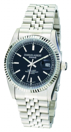 Picture of Charles-Hubert- Paris Womens Stainless Steel Quartz Watch #6635-WB