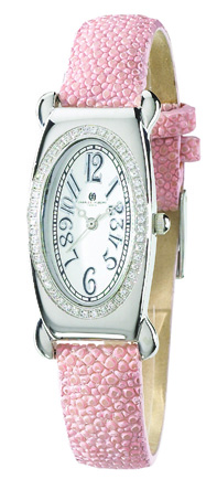 Picture of Charles-Hubert- Paris Womens Diamond Stainless Steel Case Quartz Watch #18312-WL