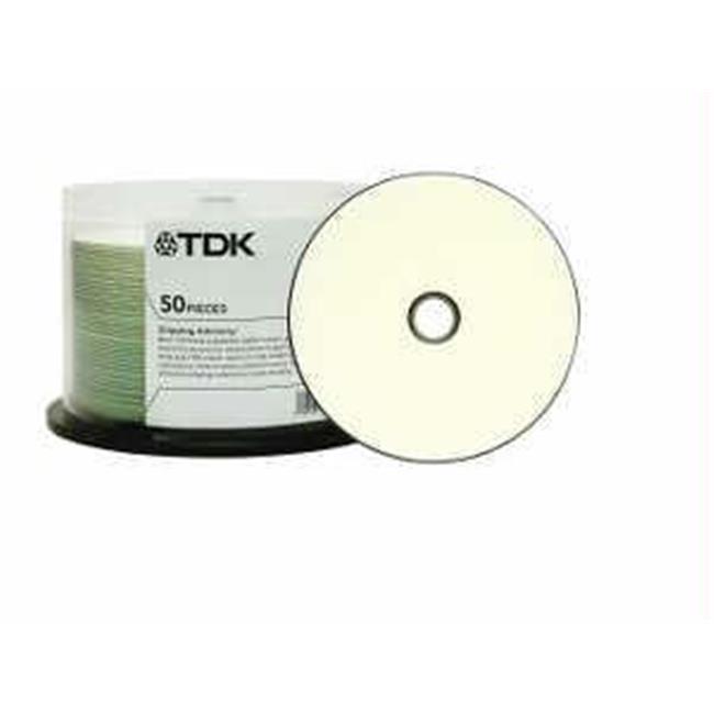 TDK 48944 Cd-R Bulk 80 Min 52X White Spindle