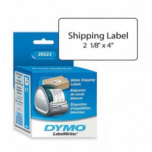 Picture of Sanford 30323 Dymo Shipping Label - 2.12 x 4 Inch Length - 220/Roll - 1 Roll - White
