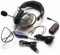 Picture of Inland 87076 USB Powered Bass Vibration Headset