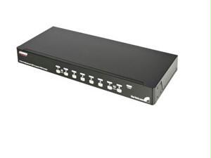 8 Port 1U Rack Mount Usb Kvm Switch