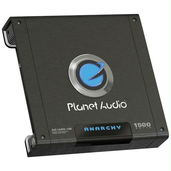 Picture of Planet Audio Ac1500.1M Anarchy Class Ab Mono Amplifier - 1500W Max; 700W X 1 @ 4 Ohm; 1100W X 1 @ 2