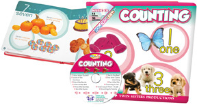 Picture of Twin Sisters Productions TW1702 Sing- Learn- Play: Counting