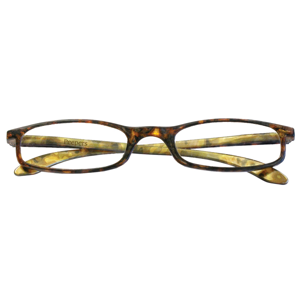 Picture of Peepers Reading Glasses 15432 Golden Tortoise Spg. Hge.- +1.25