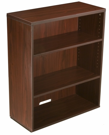 Picture of Boss N153-M Open Hutch- Bookcase- Mahogany