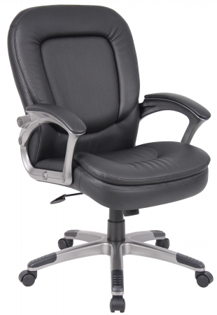 Picture of Boss B7106 Executive Pillow Top Mid Back Chair