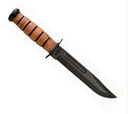 USMC Fighting/ Utility Knife with Leather