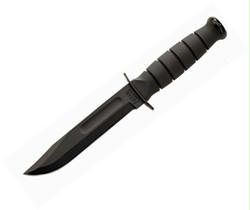 2024 Ka-Bar Short-Black , Leather Sheath