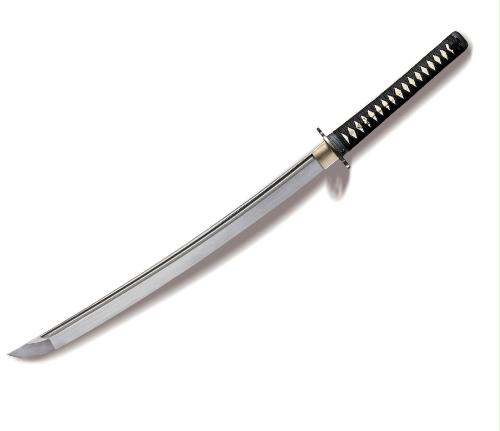 88bck Warrior Series Chisa Katana 24-1/2" Carbon Steel Blade