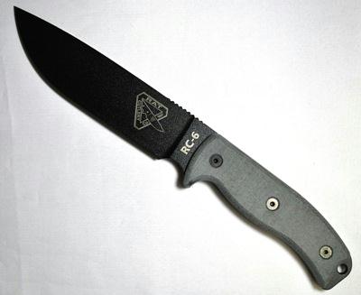 RC-6 Plain Edge Black Sheath Paracord