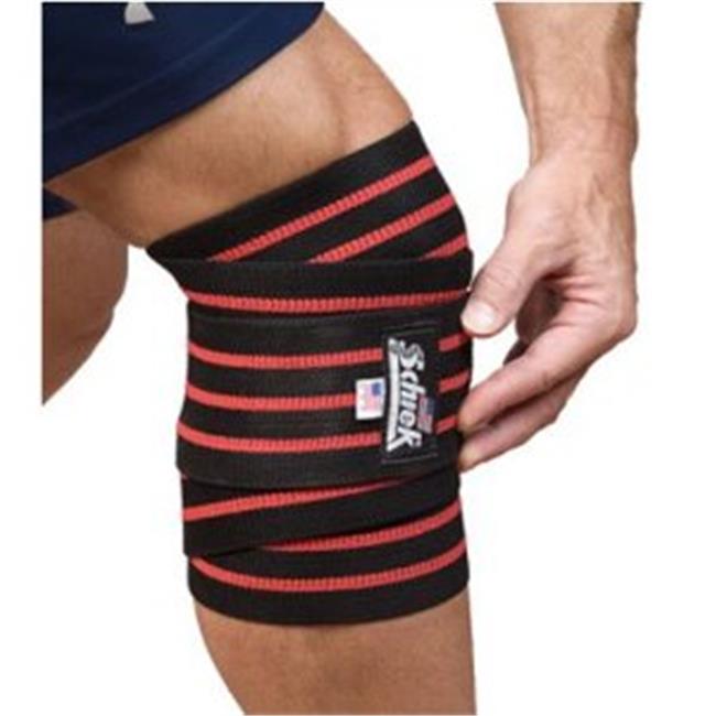 Schiek 1178KW-B Heavy Duty Knee Wrap - 78 Inch - Black