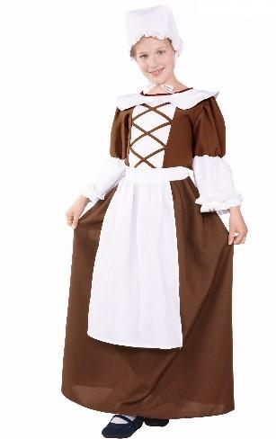 Picture of RG Costumes 78230 Colonial Peasant Teen Costume