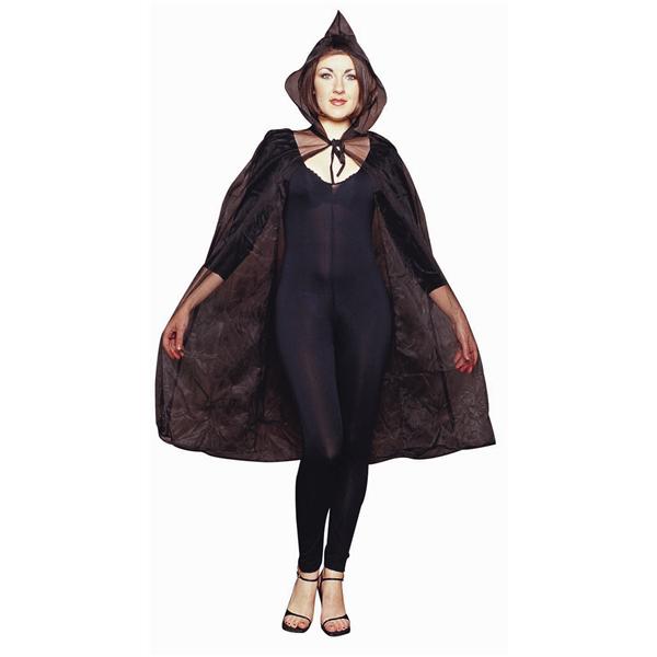 Picture of RG Costumes 75023-BK 45-Inch Sheer Cape - Black