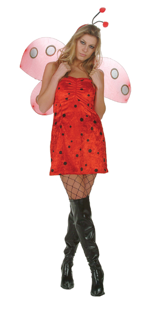Picture of RG Costumes 81401-XL Adult Ladybug Costume - Size XL