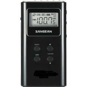 Picture of Sangean DT-180 AM-FM Stereo Digital Tuning Pocket Radio - Black