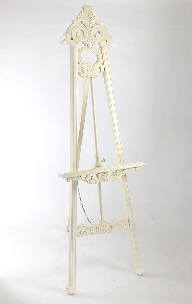 Picture of Wayborn Furniture 5593E Sweetheart Easel - Antique White