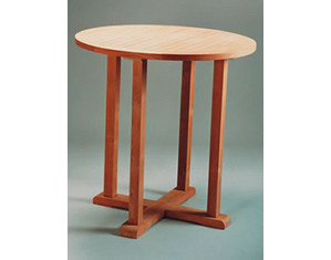 Picture of Anderson Teak TB-039BT Bahama 39 Inch Round Bar Table