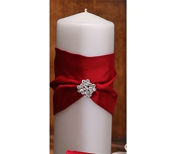 Picture of Ivy Lane Design A01100PC/CLA Garbo-Pillar Candle - Claret Claret
