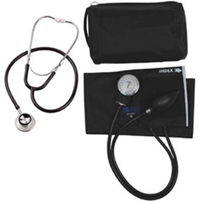 Picture of Mabis 01-260-211 MatchMates Dual Head Stethoscope Combination Kit - Royal Blue