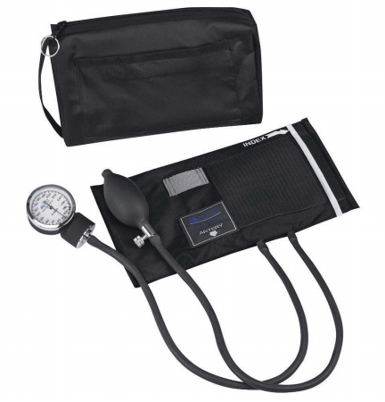 Picture of Mabis 01-160-241 MatchMates Aneroid Sphygmomanometer Kit - Navy Blue