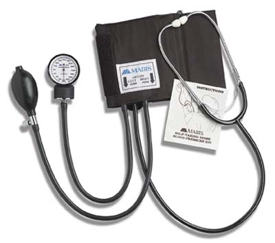 Picture of Mabis 04-174-026 Self-Taking Home Blood Pressure Kit - Large Adult