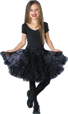 Picture of Franco American Novelty 29544-01 Child Petticoat - Black