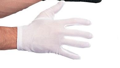 Picture of Franco American Novelty 31903-08 Polyester Deluxe Gloves - White